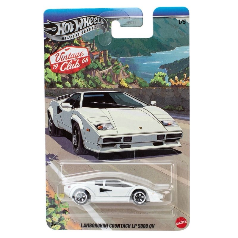 Vintage Collectible Hot Wheels - Collection de 5 voitures classiques en