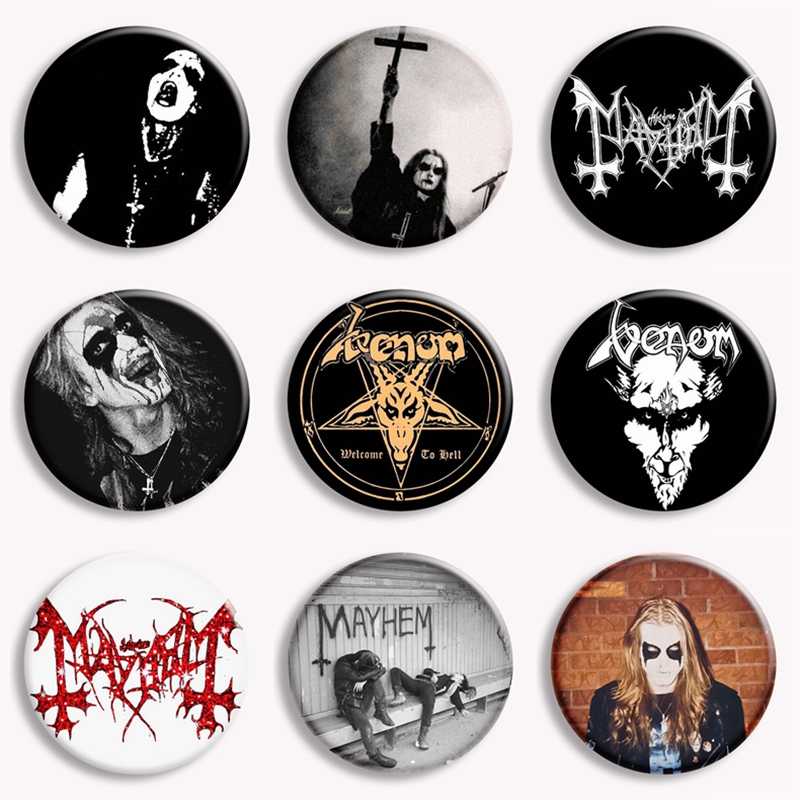 Rock Mayhem – broche à bouton  - Vintage Collectible Accessories avis et prix