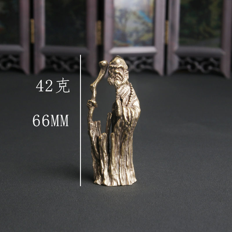 Statue de Maître Zen en Laiton - Vintage Collectible Ornaments avis et prix