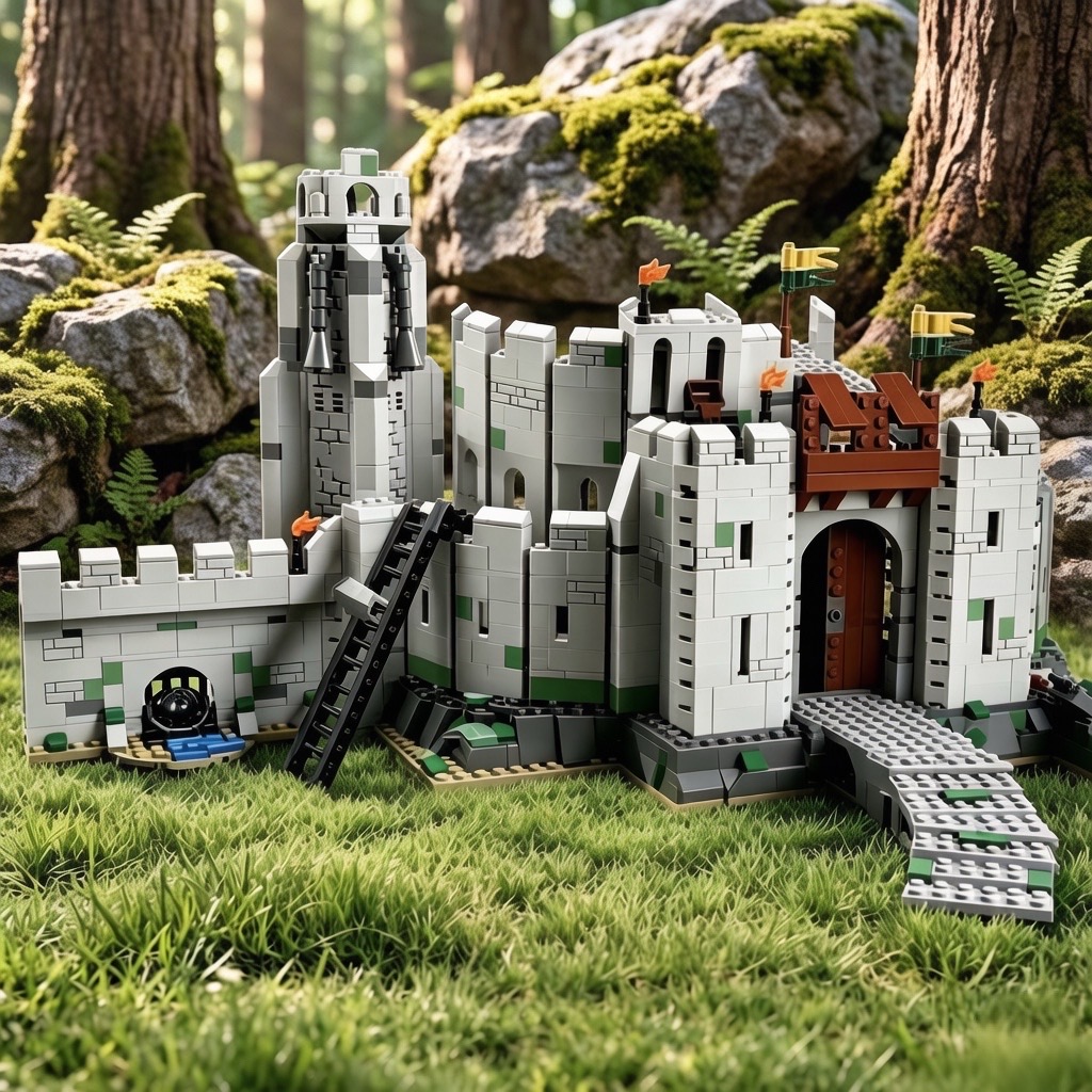 Modèle de château médiéval à a - Vintage Collectible Ornaments avis et prix