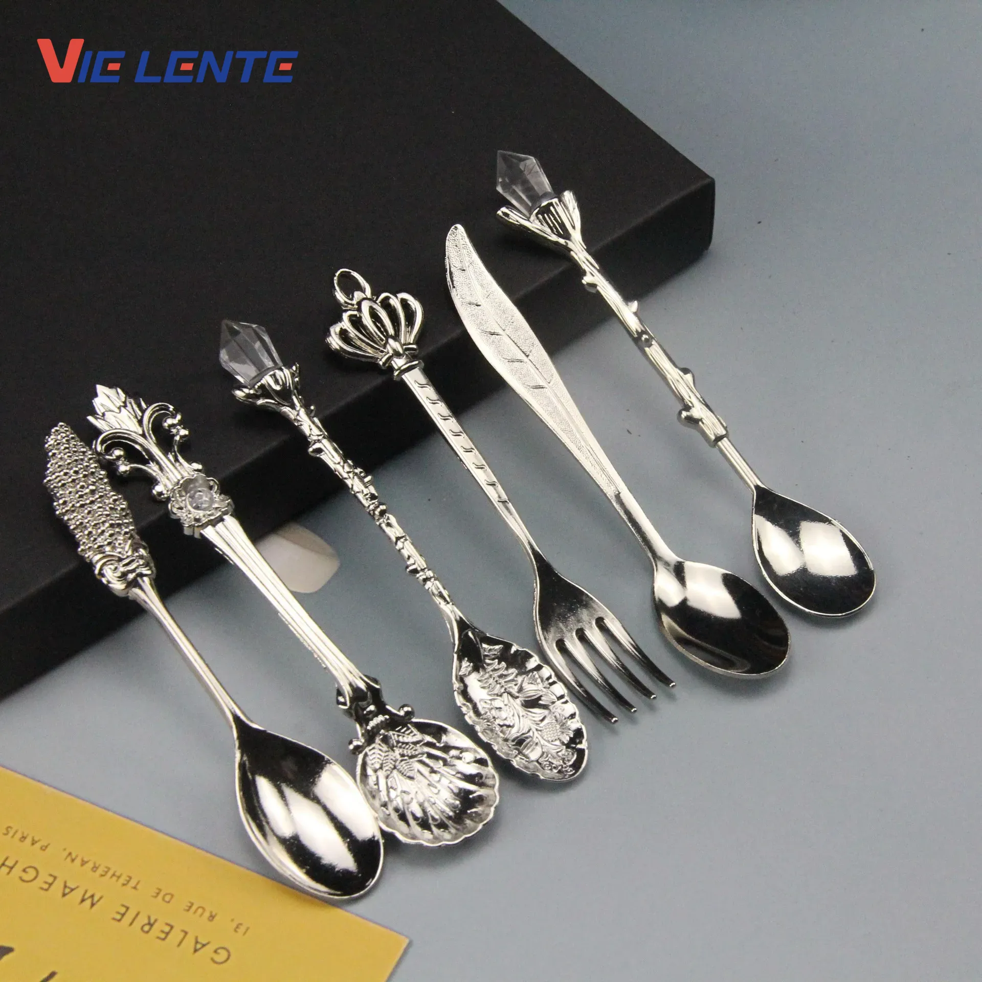Ensemble de 6 cuillères à crèm - Vintage Collectible Spoons avis et prix