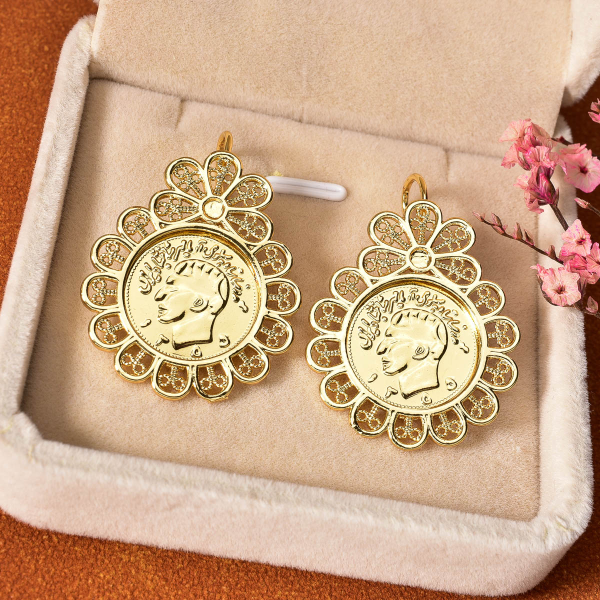 Boucles d'oreilles pendantes p - Vintage Collectible Coins avis et prix