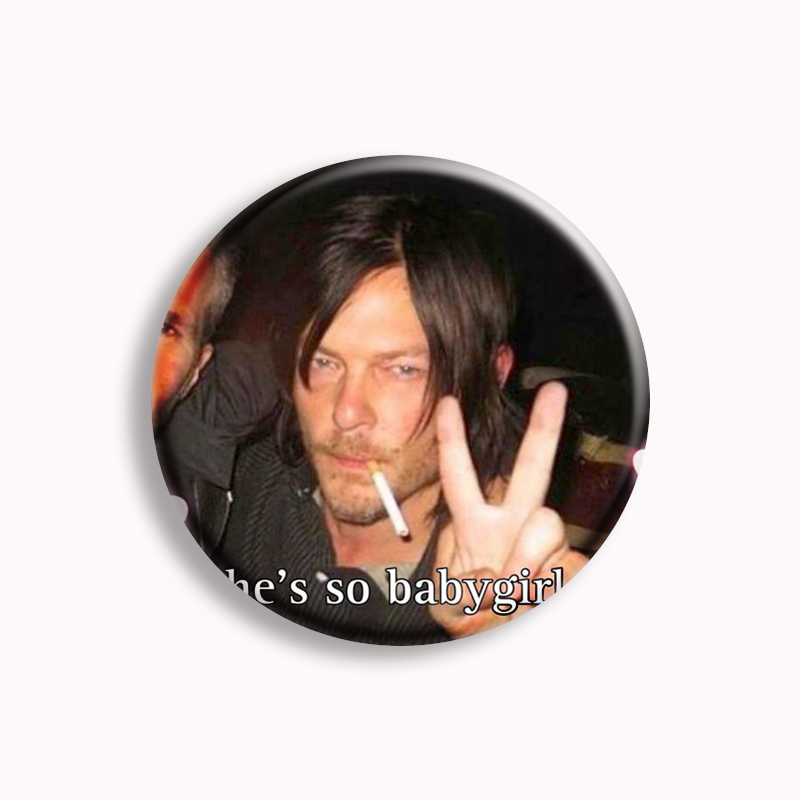 Rétro Daryl Dixon bouton soupl - Vintage Collectible Show avis et prix