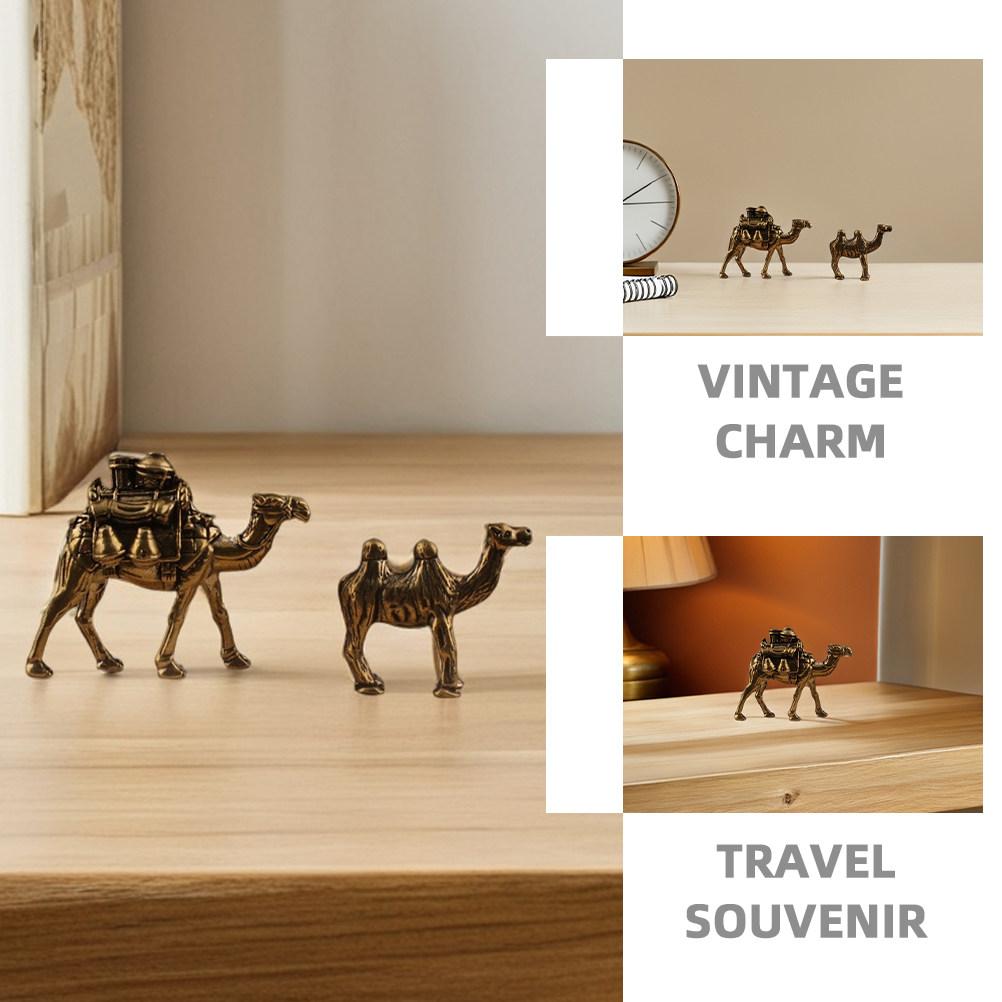 2 pièces, statues de chameaux  - Vintage Collectible Ornaments avis et prix
