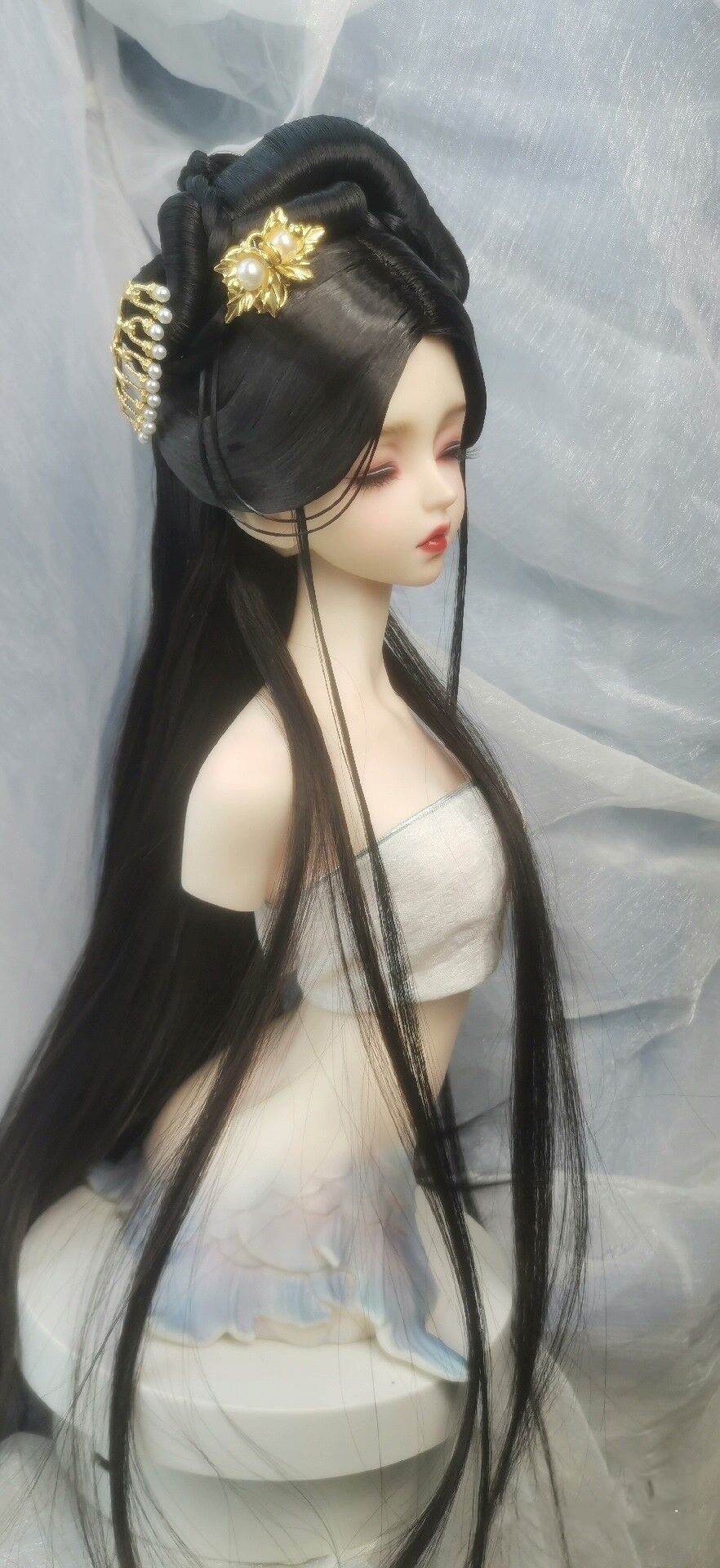 1/4 1/3 BJD poupée perruques c - Vintage Collectible And Vintage Dolls avis et prix