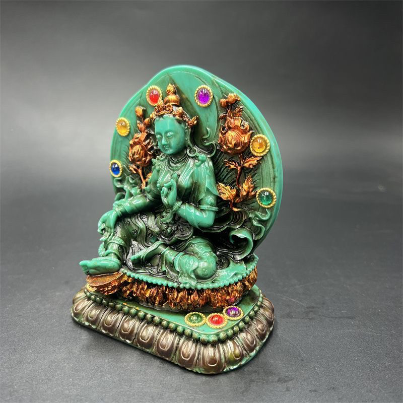 Statue tibétaine vintage de Ta - Vintage Collectible Ornaments avis et prix