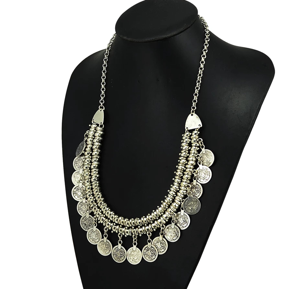Boho ethnique turc gitane Trib - Vintage Collectible Coins avis et prix