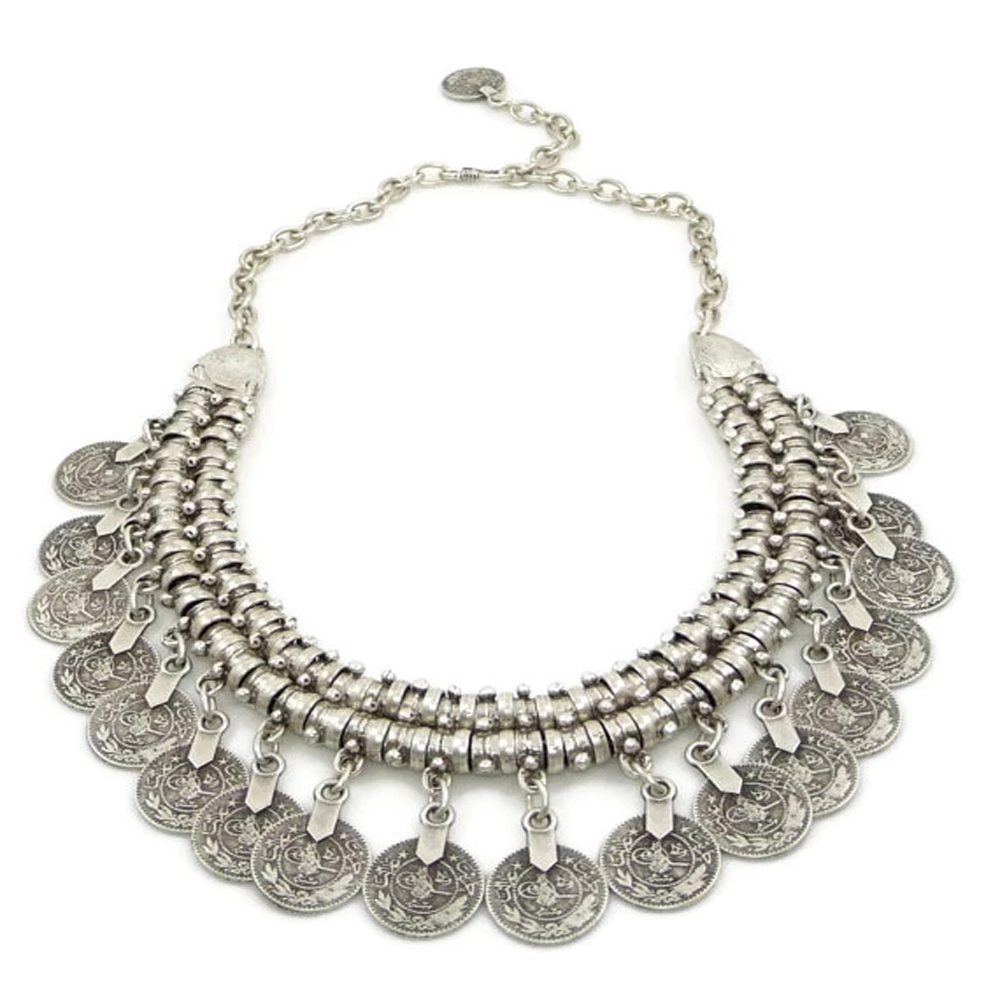 Boho ethnique turc gitane Trib - Vintage Collectible Coins avis et prix