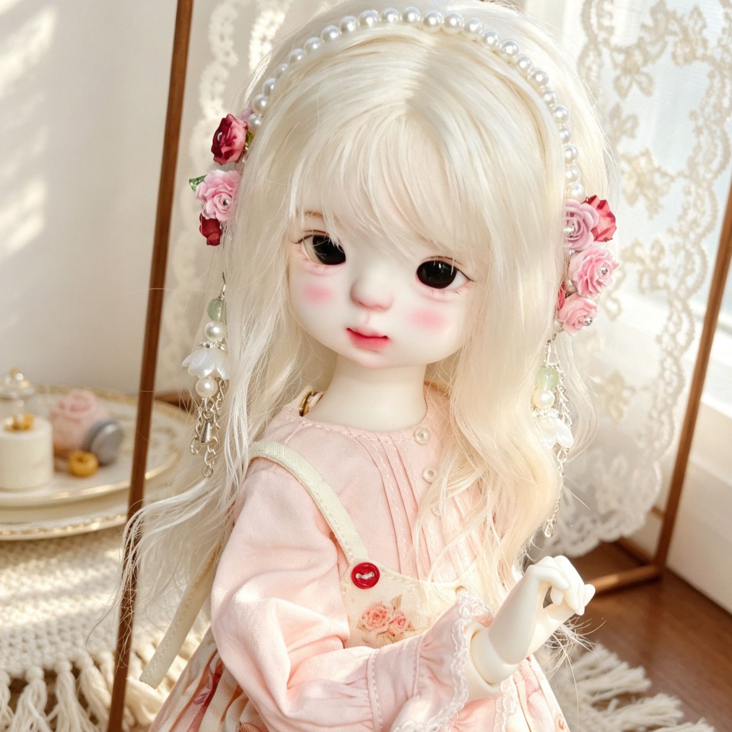 Serre-tête de poupée fait main - Vintage Collectible And Vintage Dolls avis et prix