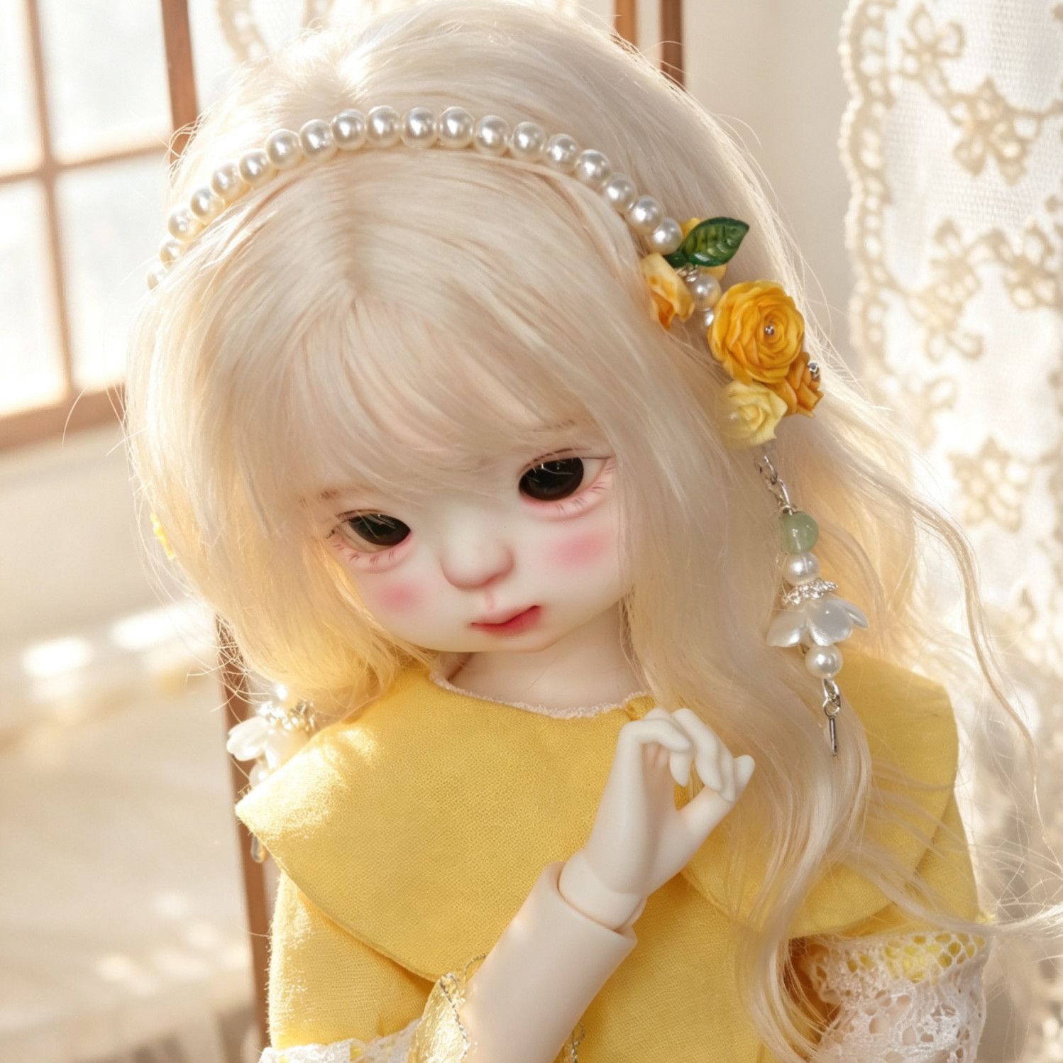 Serre-tête de poupée fait main - Vintage Collectible And Vintage Dolls avis et prix