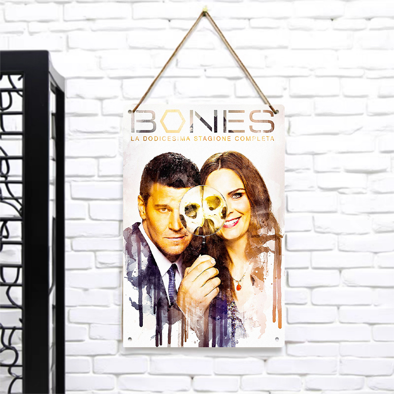 Affiche en métal Bones saison  - Vintage Collectible Show avis et prix