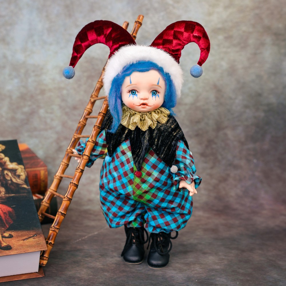 Cadeau d'Halloween, poupée clo - Vintage Collectible And Vintage Dolls avis et prix