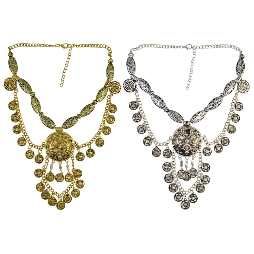 Ensemble Collier Choker Bohème - Vintage Collectible Coins avis et prix